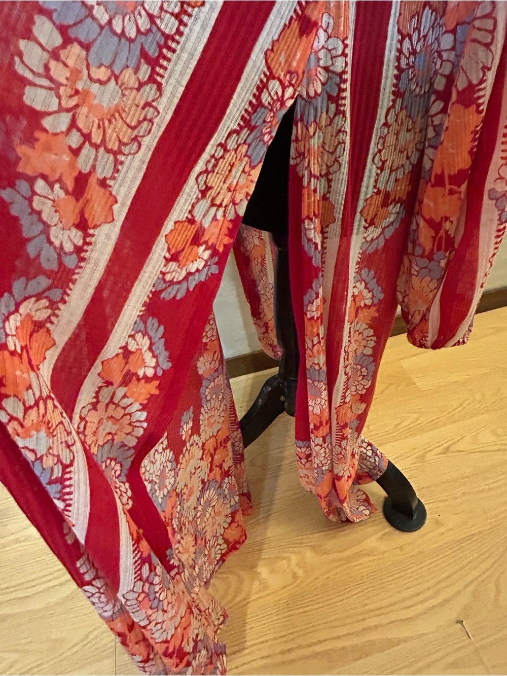 Free People Tilda Wrap Dress in the "Femme Combo" - Picture 15 of 16